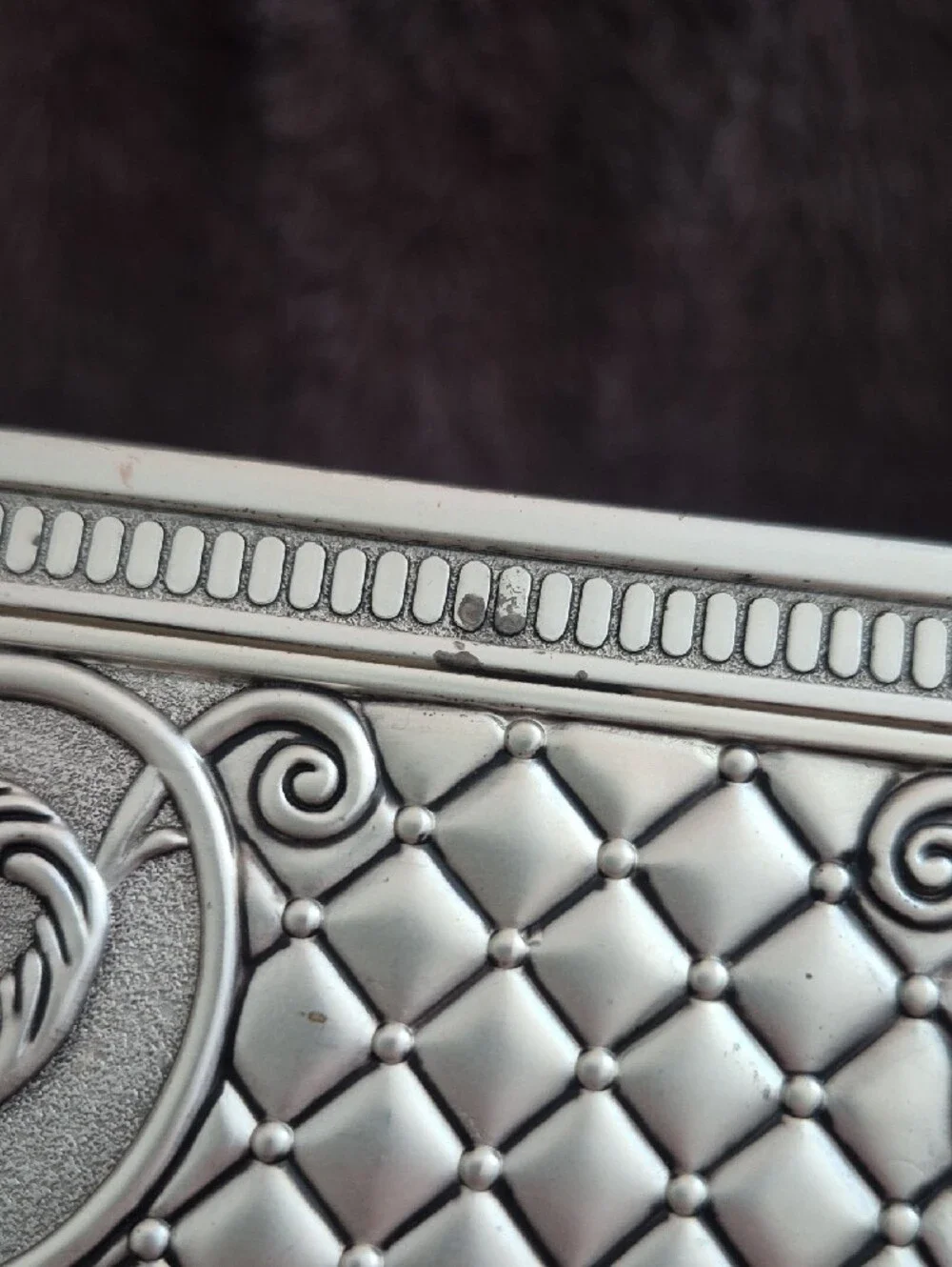 Godinger VINTAGE Silver Plated Jewelry Box Chest
